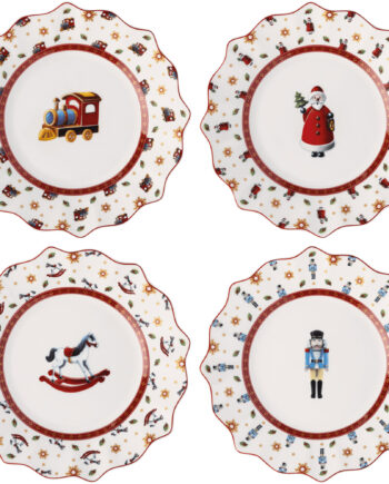 Villeroy & Boch Toy's Delight Jubilæumstallerkener - 4 Stk