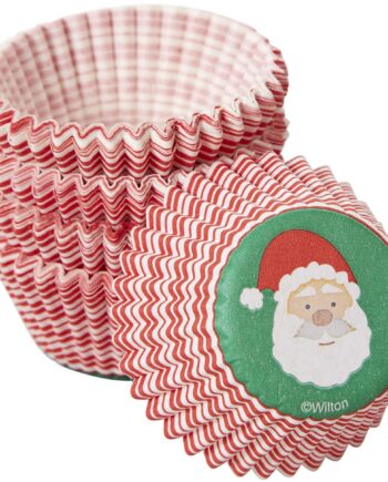 Wilton Mini Muffinsforme Julemand 100stk - Fantastisk tilbud!
