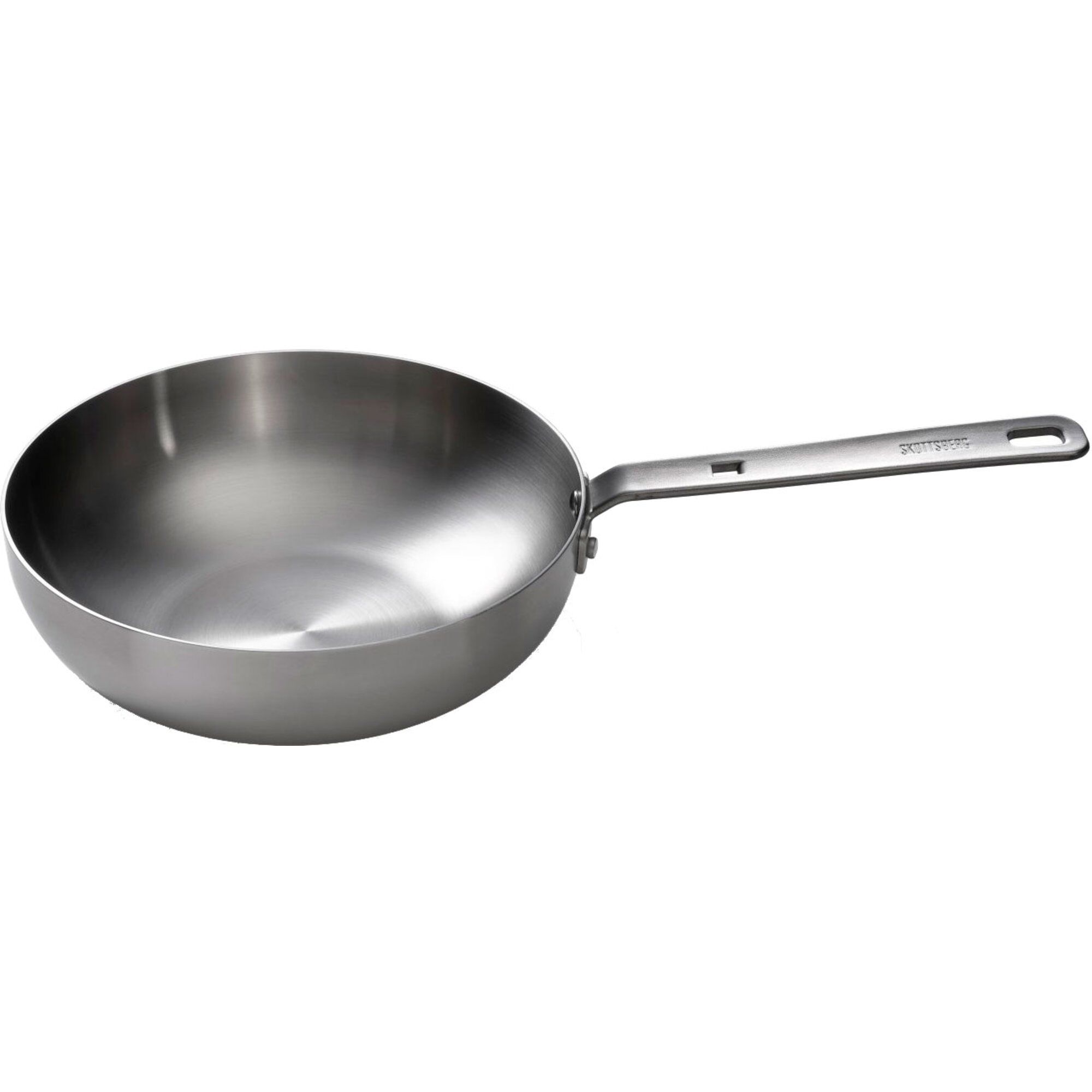 Wok i Rustfrit Stål 28 cm – Perfekt til Wokretter!