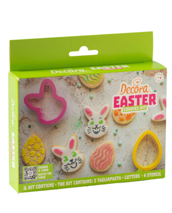 Æg og Kanin Udstikkersæt med 6 Dele fra Decora