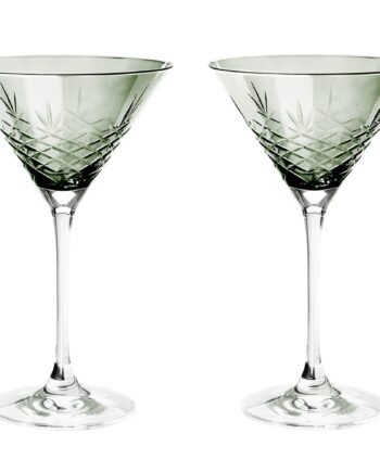 Crispy Cocktailglas Emerald - 2 Stk til Elegante Anledninger