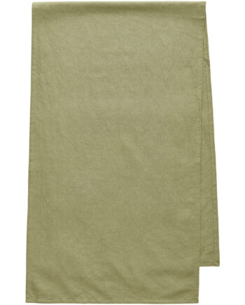 Decotique Sienna Bordløber Hør 150 ?  45 Cm  Grøn