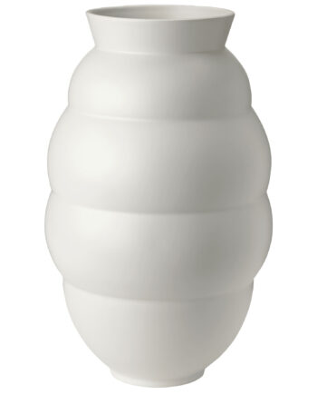 Knabstrup Tortus Archie Vas 41 5 Cm  Hvid