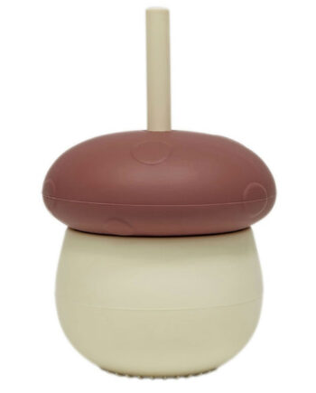 Oyoy Mini Mushroom Børnekrus - Rød Eventyrkrus