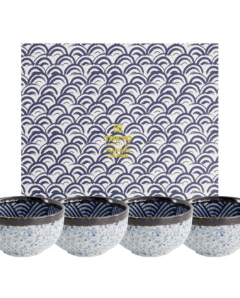 Aisai Seigaiha Skålæet 4 Dele