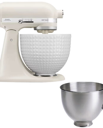 Artisan Ksm156cxepl Røremaskine 4 7 Liter  White On White   Rustfri Skål