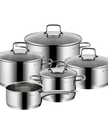 Astoria Grydesæt  5 Dele Inkl  4 Glaslåg