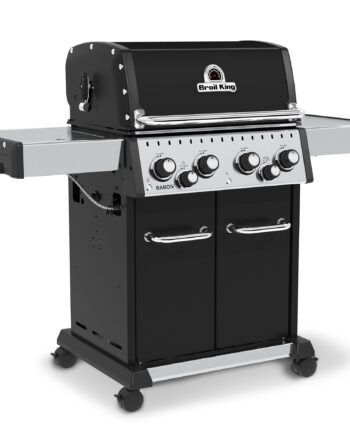 Baron 490 Gasgrill  Sort