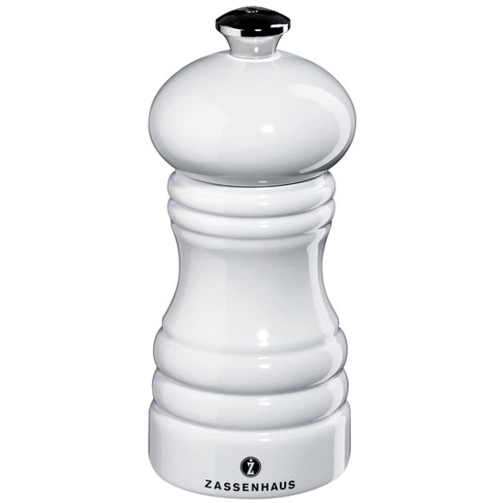 Berlin Saltkværn 12 Cm  Hvid Blank