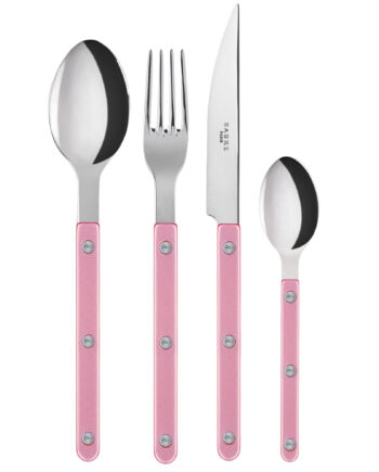 Bistrot Bestik Sæt 16 Dele  Blød Rosa