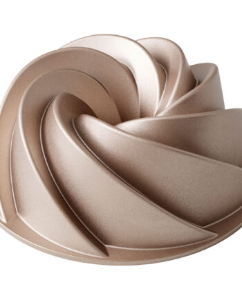 Blomsterbergs Swirl Kageform 24 Cm  Rosaguld