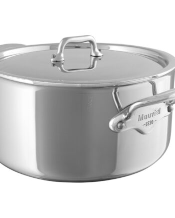 Cook Style Gryde I Stål Med Låg  3 3 Liter