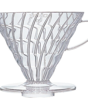 3 Cup Dripper V60 Klar Plast