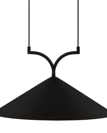 Curve Pendel Loftlampe 50 Cm  Sort