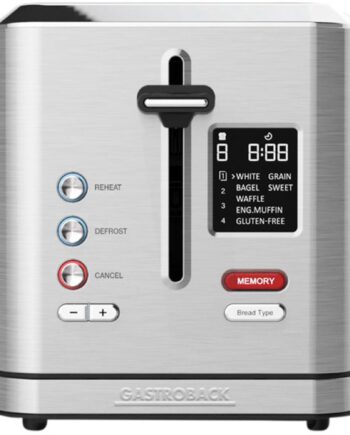 Design Digital Brødrister Til 2 Skiver