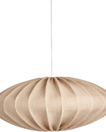 Ellipse Loftslampe  65 Cm  Hør  Sand