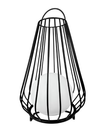 Evesham Udendørs Lanterne Sort  Large