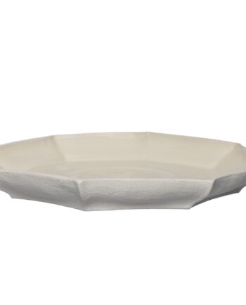 Fad 37 Cm  Naturhvid