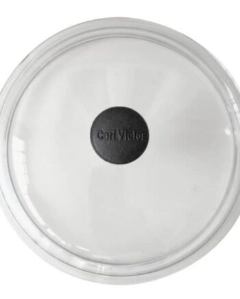 Glaslåg 32 Cm  Knop I Støbejern