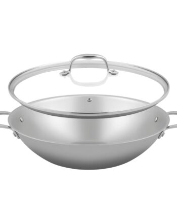 Green Cooking Wok Med Låg