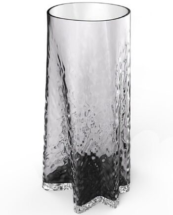 Gry Vase  30 Cm  Smoke