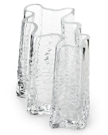 Gry Wide Vase  19 Cm  Clear