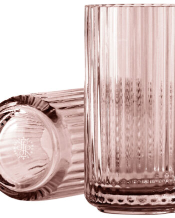 Lyngbyvasen 15 Cm  Glas   Burgundy