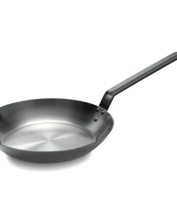 Lyonnaise Stegepande Kulstofstål 28 Cm