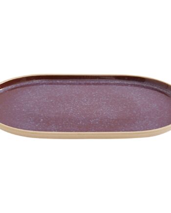 Minerals Serveringsfad Large 35x19 Cm  Ametyst