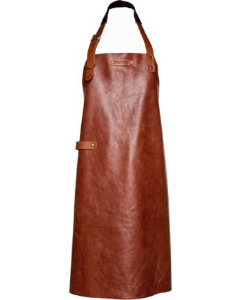 New York Forklæde I Cognac Brun  Xl