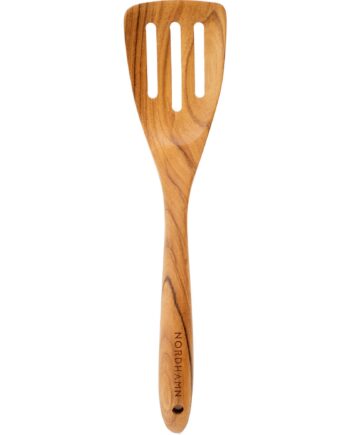 Paletkniv Med Huller 30 7 Cm  Teak