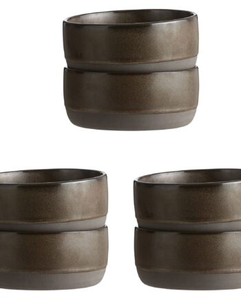 Raw Skål  Metallic Brown  6 Stk