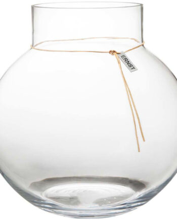 Rund Glasvase ø38 Cm