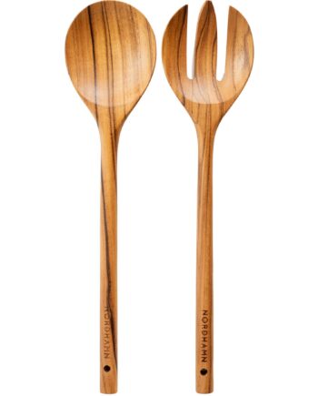 Salatbestik 34 8 Cm  Teak