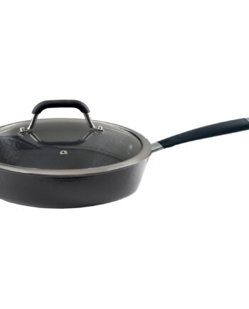 Saut? Rpande Med Glaslåg  26 Cm