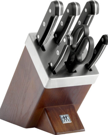 Selvslibende Knivblok M  7 Dele