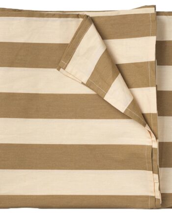 Simona Borddug 145x145 Cm  Grøn Gul