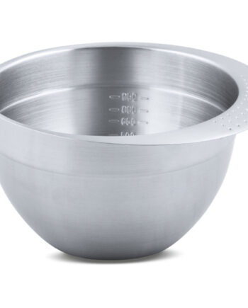 Skål Med Greb Rustfrit Stål 2000 Ml