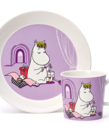 Snorkfrøken Sæt Med Tallerken Og Krus