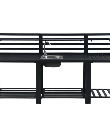 Udekøkken Modul  3 Dele Med Vask