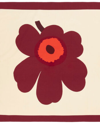 Unikko Dug 140? 140 Cm  Vanilje Vinrød Rød