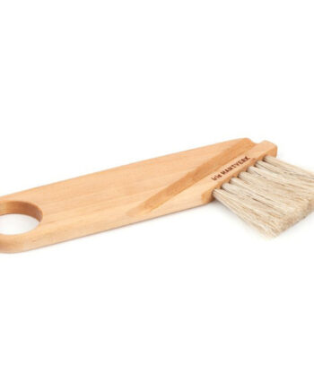 Vinklet Bagepensel I Birk Og Hestehår