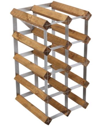 Vinreol Saml Selv Lys Eg 12 Flasker