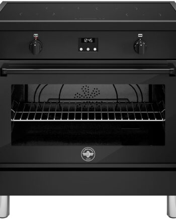 Amn964ienne Induktionskomfur 4 Zoner  90 Cm  Mat Sort