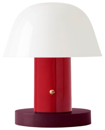 Andtradition Setago Jh27 Bærbar Lampe  Maroon