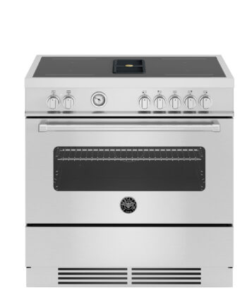 Bertazzoni Masch94i1ext Master Induktionskomfur Med Integreret Blæser  Rustfrit Stål