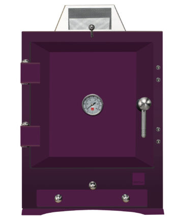 Bertha Original Table Top Trækulsovn  Aubergine