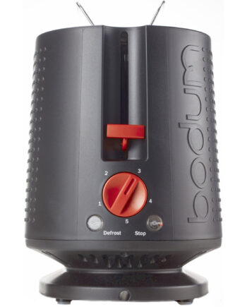 Bistro Brødrister   2 Skiver   Sort