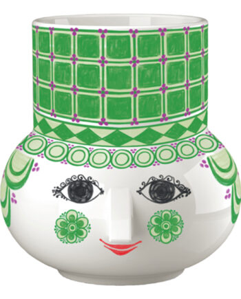 Bjørn Wiinblad Olga Bloklysestage 12 Cm  Grøn