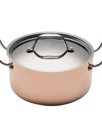 Blomsterbergs Gryde Med Låg 3 Liter  Kobber